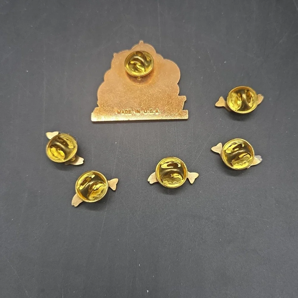 Alaska Regional Council Of Carpenters Union Fishing Pin Set